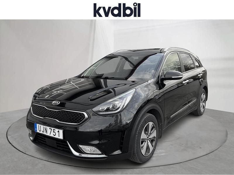 Svart Begagnad 2018 Kia Niro SUV | 149 800 kr (Bra pris) - Bild 1/3