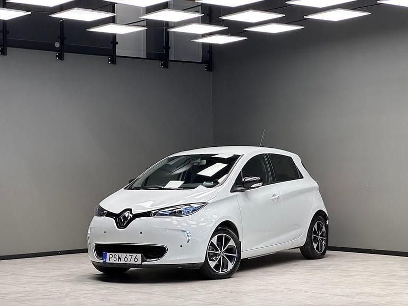 Vit Begagnad 2018 Renault Zoe Halvkombi | 129 900 kr (Marknadspris) - Bild 1/3