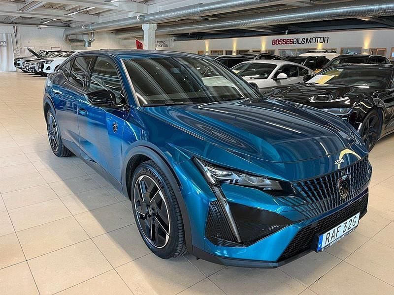 Blå Begagnad 2023 Peugeot 408 GT GT Halvkombi | 389 900 kr - Bild 1/4