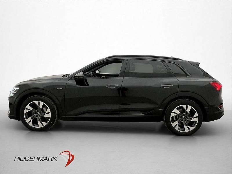 Begagnad Audi e-tron S-Line 300 kW (408 HK) 2022 Svart SUV