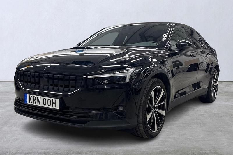 Svart Begagnad 2022 Polestar 2 Long Range Dual motor Halvkombi | 359 900 kr (Marknadspris) - Bild 1/4