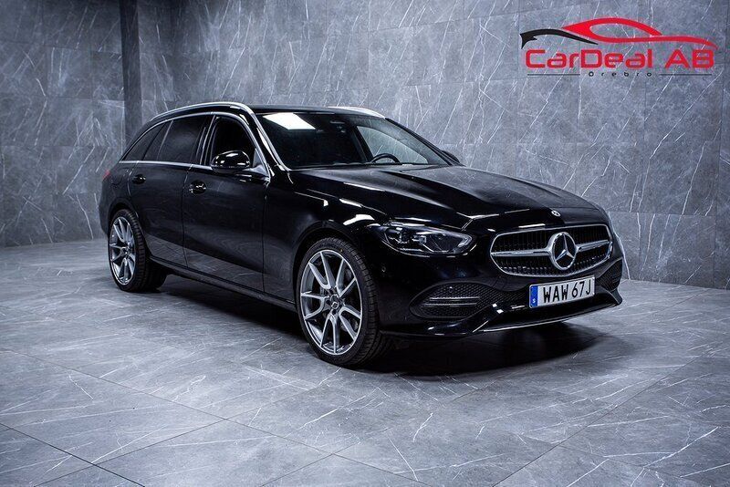 Svart Begagnad 2023 Mercedes C300e Premium Kombi | 419 800 kr (Superpris) - Bild 1/4