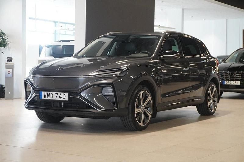 Grå Begagnad 2022 MG Marvel R Luxury SUV | 289 900 kr - Bild 1/4