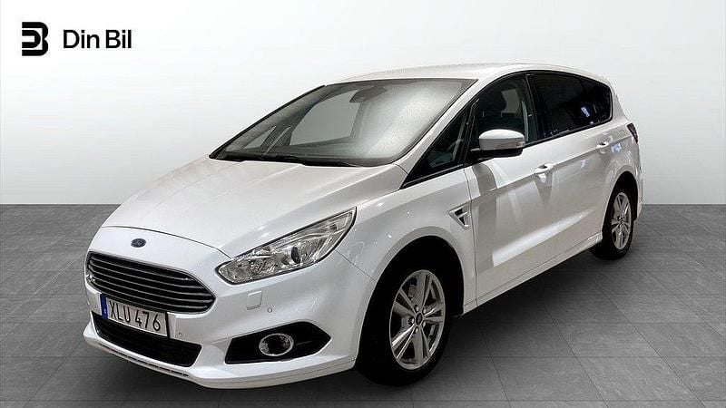 Vit Begagnad 2016 Ford S-MAX S Minibuss | 149 900 kr (Bra pris) - Bild 1/4
