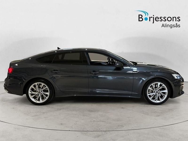 Begagnad Audi A5 Sportback Advanced Plus 268 HK (197 kW) 2020 Grå Halvkombi