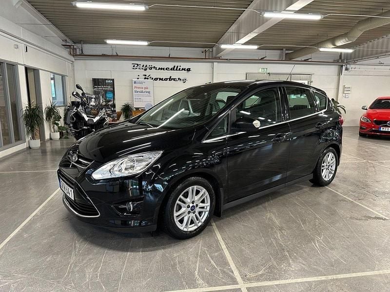 Svart Begagnad 2014 Ford C-MAX Titanium Minibuss | 62 900 kr (Marknadspris) - Bild 1/4