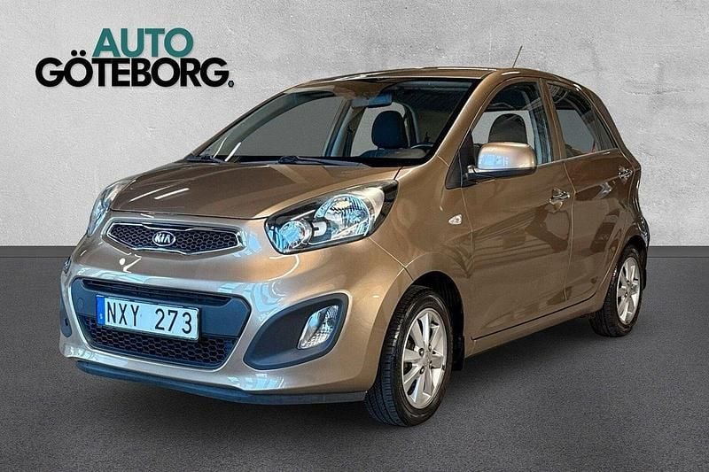 Brun Begagnad 2013 Kia Picanto 3 Halvkombi | 67 900 kr (Marknadspris) - Bild 1/3