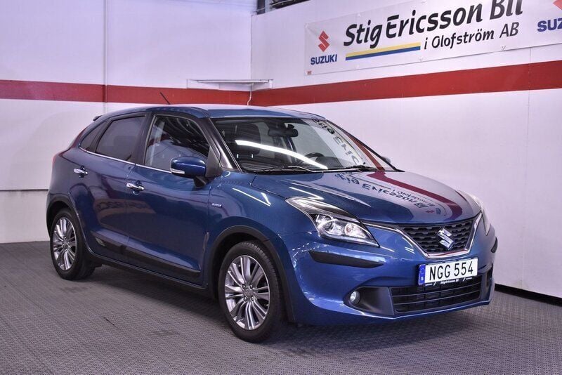 Blå Begagnad 2016 Suzuki Baleno Halvkombi | 116 500 kr - Bild 1/2