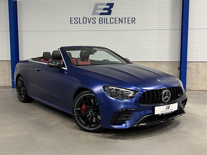 Blå Begagnad 2021 Mercedes E53 AMG AMG Cab | 689 990 kr (Marknadspris) - Bild 1/4