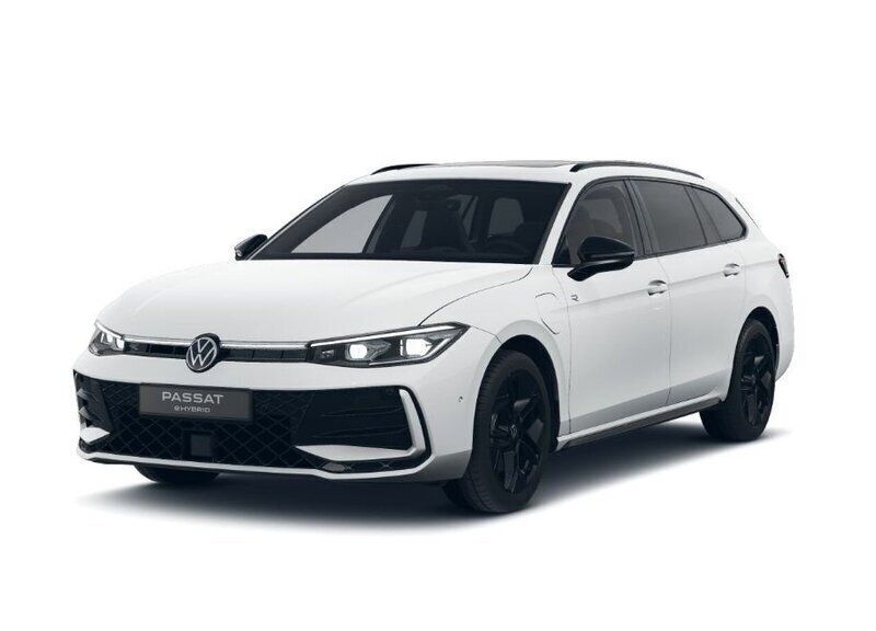 Vit Ny 2025 VW Passat R-line Kombi | 565 100 kr (Marknadspris) - Bild 1/3