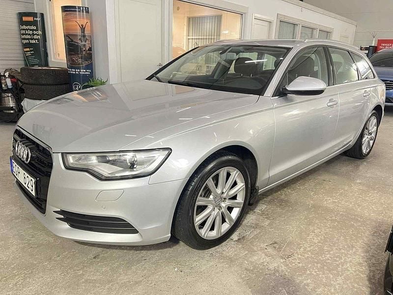 Silver Begagnad 2012 Audi A6 Proline Kombi | 114 900 kr (Marknadspris) - Bild 1/4