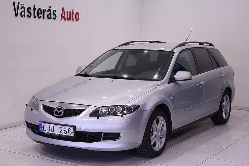 Grå Begagnad 2007 Mazda 6 Edition Kombi | 39 900 kr (Marknadspris) - Bild 1/4