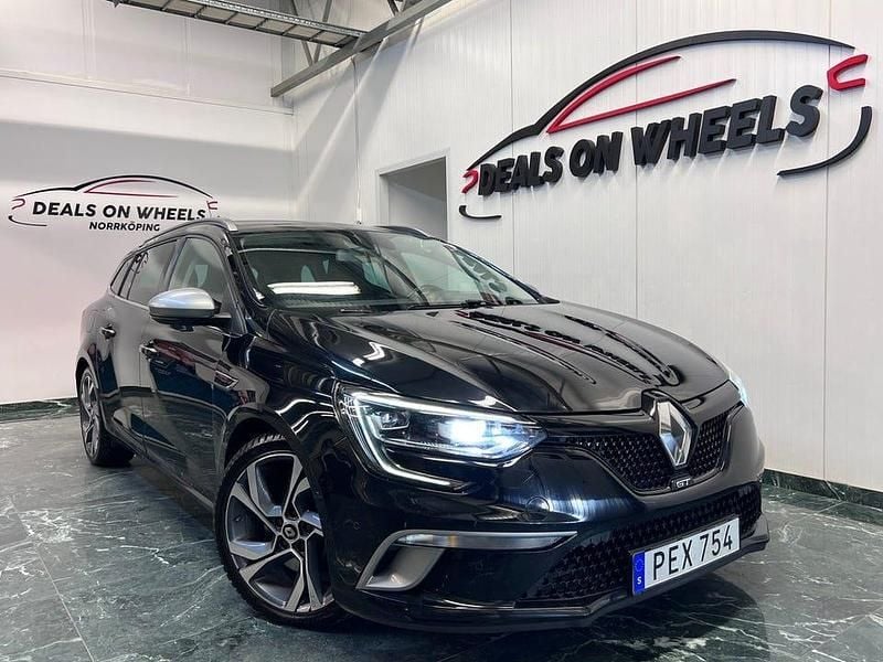 Svart Begagnad 2017 Renault Mégane GT Bose Edition Sportkupé | 159 900 kr - Bild 1/4
