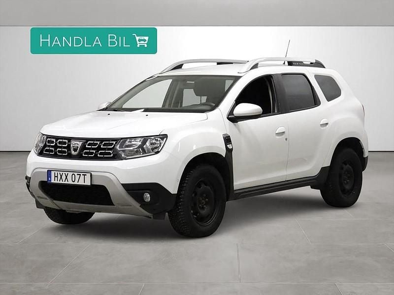 Vit Begagnad 2021 Dacia Duster SUV | 179 900 kr (Marknadspris) - Bild 1/4