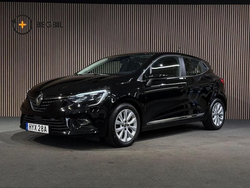 Svart Begagnad 2020 Renault Clio V Halvkombi | 139 200 kr (Marknadspris) - Bild 1/4
