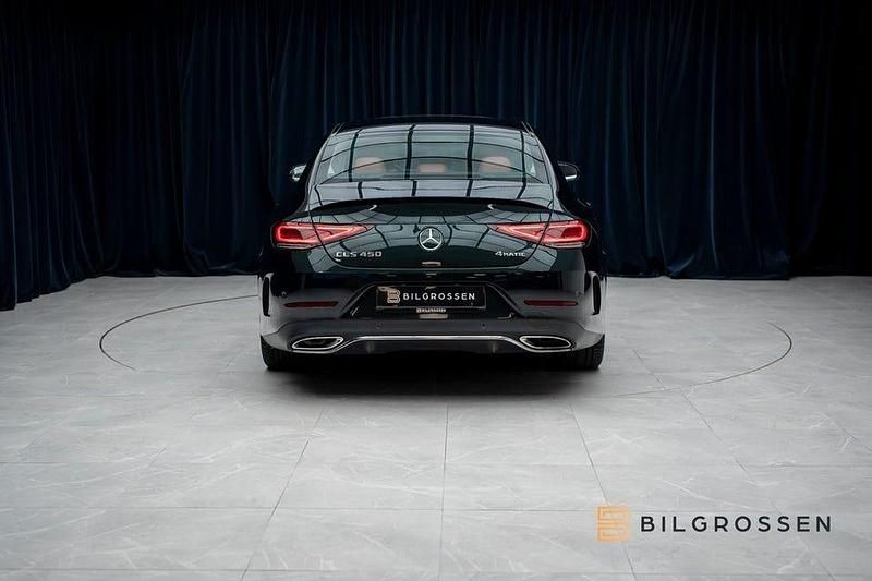 Begagnad Mercedes CLS450 AMG Line Premium Plus 367 HK (269 kW) 2022 Grön Sedan