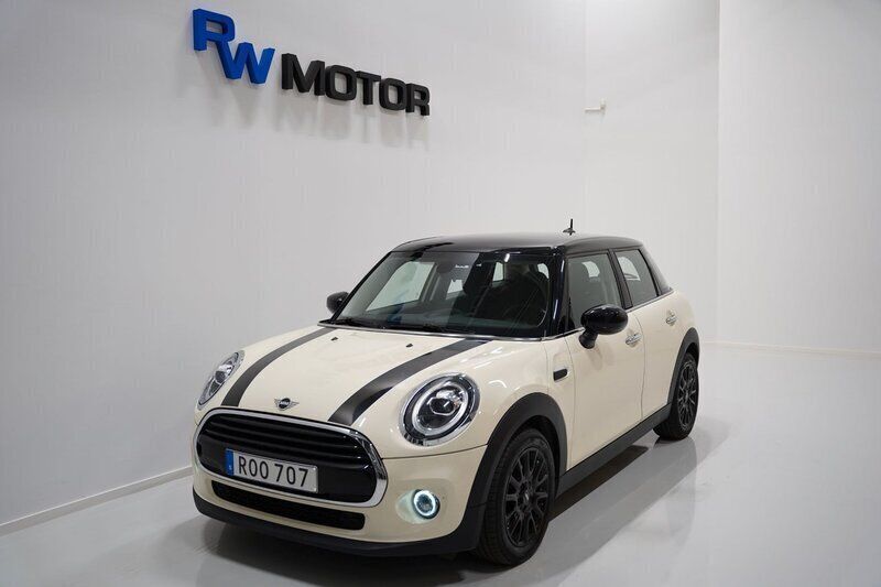 Vit Begagnad 2020 Mini Cooper Pepper Halvkombi | 168 900 kr (Bra pris) - Bild 1/4