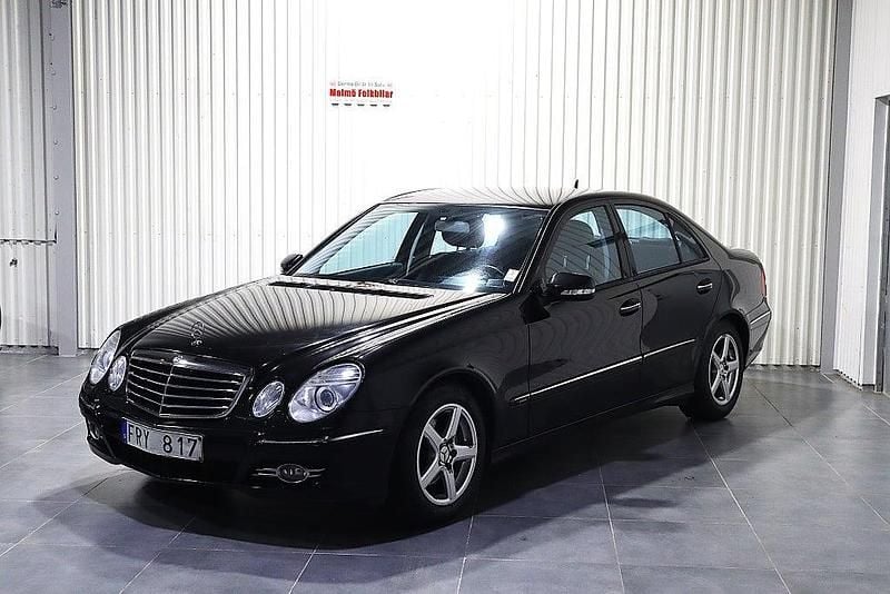 Svart Begagnad 2007 Mercedes E280 Avantgarde Sedan | 79 900 kr (Bra pris) - Bild 1/4