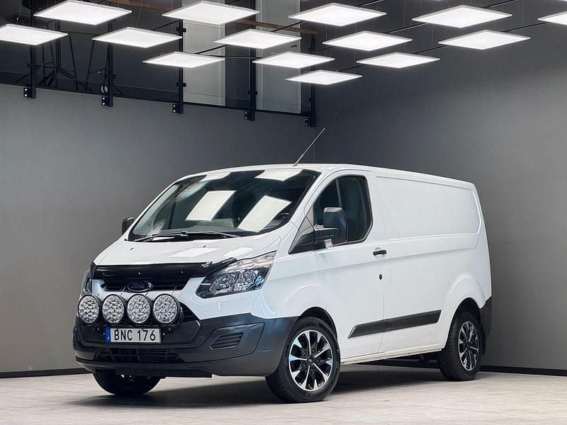 Vit Begagnad 2014 Ford Transit Custom Van | 99 900 kr (Marknadspris) - Bild 1/3