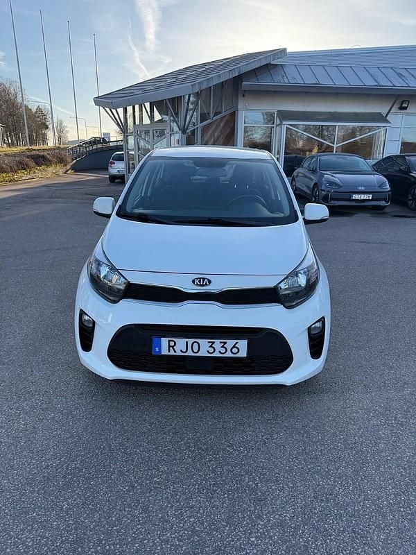 Begagnad Kia Picanto Launch Edition 84 HK (61 kW) 2017 Vit Halvkombi