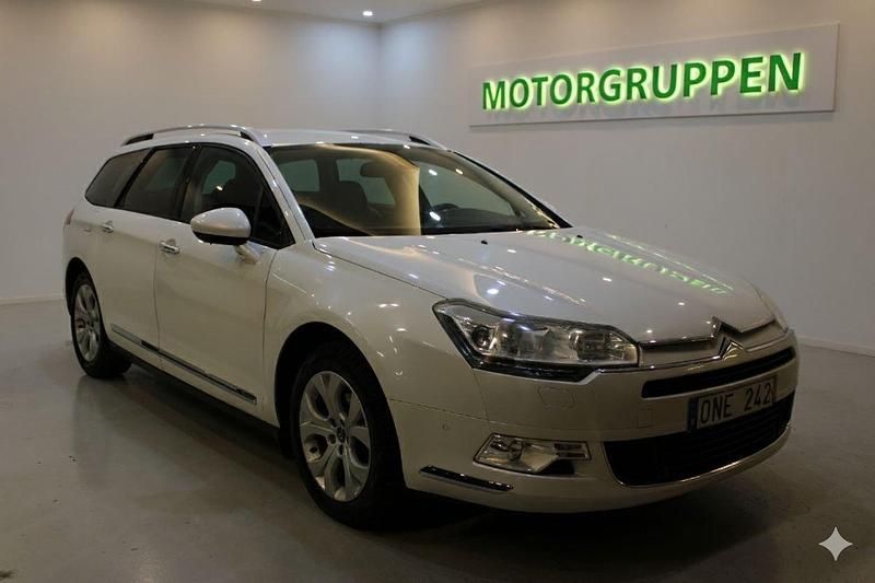 Vit Begagnad 2012 Citroën C5 Kombi | 54 900 kr (Marknadspris) - Bild 1/4