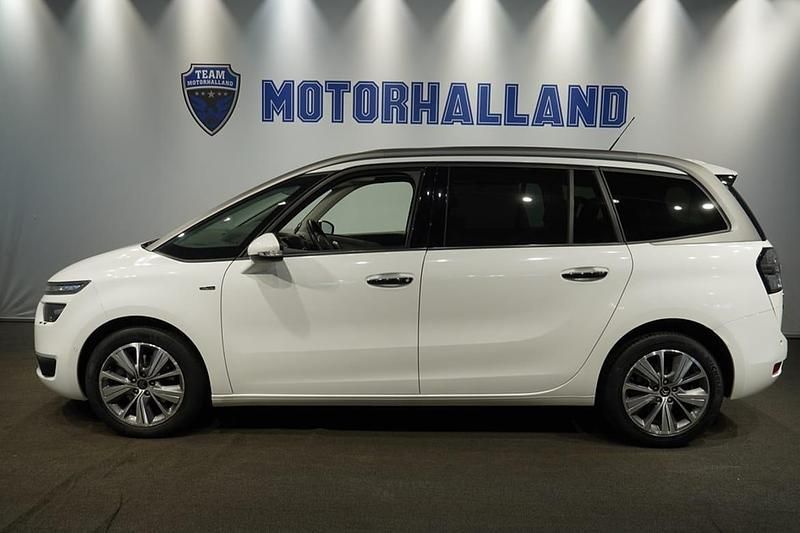 Vit Begagnad 2014 Citroën Grand C4 Picasso Minibuss | 139 900 kr (Marknadspris) - Bild 1/4