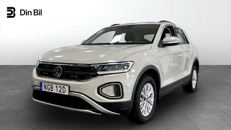 Grå Begagnad 2022 VW T-Roc Life SUV | 264 900 kr (Marknadspris) - Bild 1/4