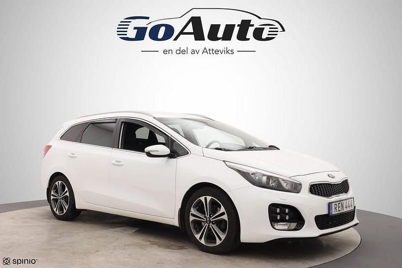 Begagnad Kia Ceed Sportswagon GT-Line 137 HK (100 kW) 2017 Vit Kombi