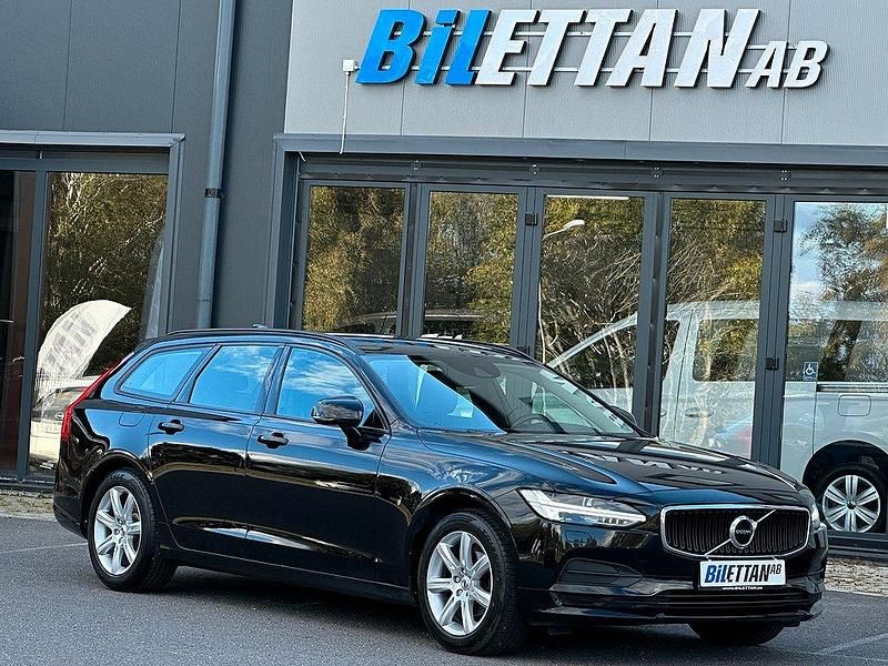 Svart Begagnad 2017 Volvo V90 Kinetic Kombi | 149 900 kr (Marknadspris) - Bild 1/4