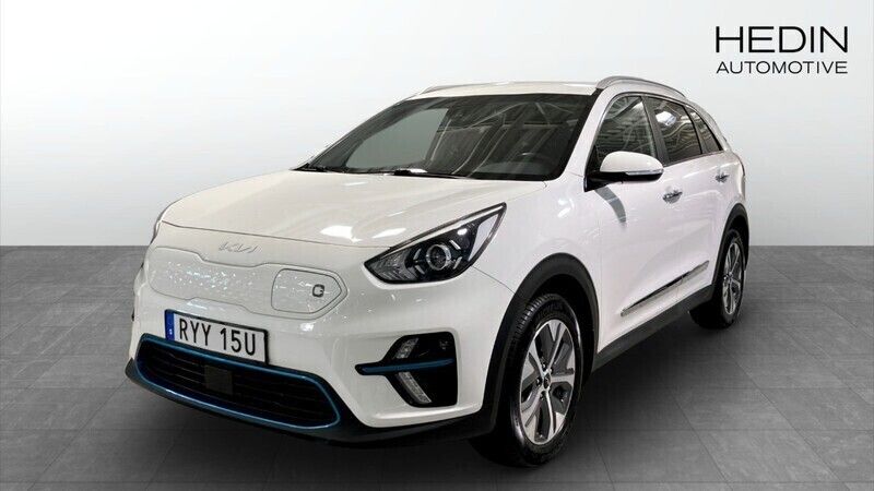 Vit (white) Begagnad 2022 Kia e-Niro Advance SUV | 259 900 kr (Marknadspris) - Bild 1/4