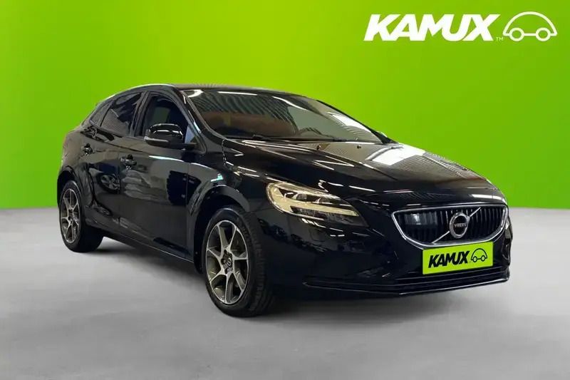 Svart Begagnad 2017 Volvo V40 Business Edition Kombi | 137 800 kr (Marknadspris) - Bild 1/4