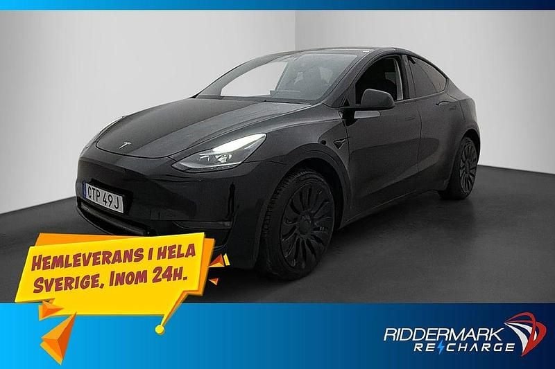 Begagnad Tesla Model Y Long Range AWD 378 kW (514 HK) 2023 Svart SUV