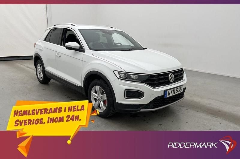 Vit Begagnad 2018 VW T-Roc GT SUV | 199 800 kr (Marknadspris) - Bild 1/3