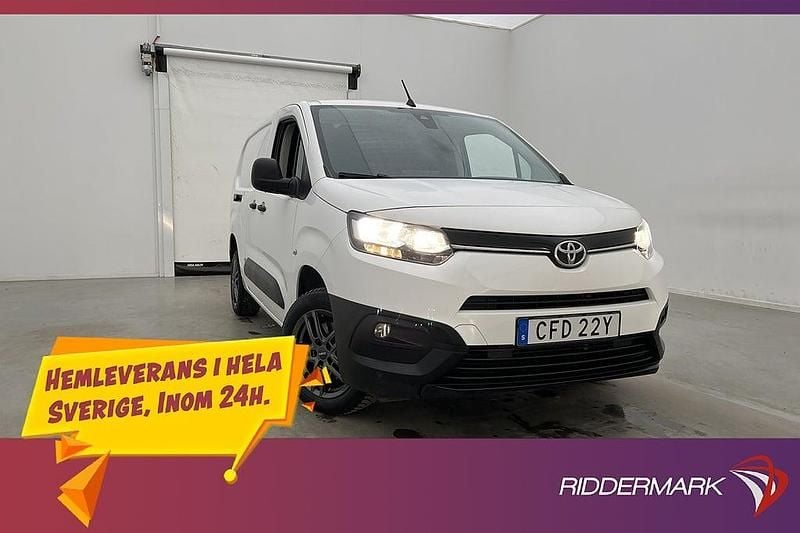 Vit Begagnad 2021 Toyota Proace City City Minibuss | 193 800 kr (Superpris) - Bild 1/3