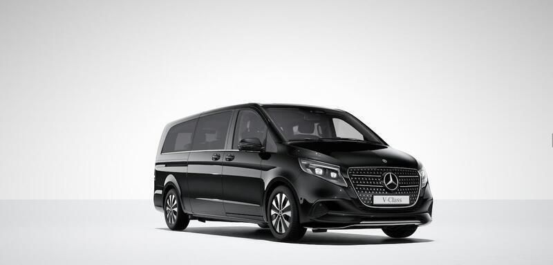 Ny 2025 Mercedes V250 Avantgarde Minibuss | 636 407 kr - Bild 1/4
