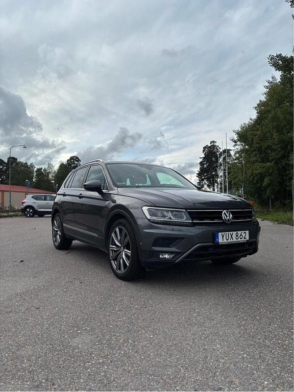 Silver Begagnad 2018 VW Tiguan SUV | 199 000 kr (Superpris) - Bild 1/4