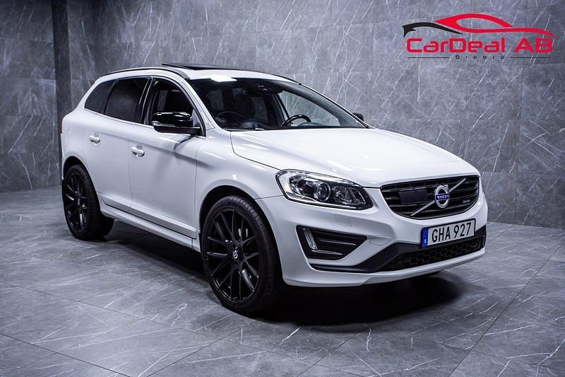 Vit Begagnad 2014 Volvo XC60 R-Design SUV | 159 800 kr (Marknadspris) - Bild 1/4