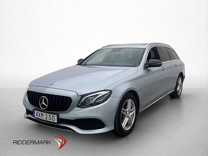 Begagnad Mercedes E220 Avantgarde 194 HK (142 kW) 2017 Silver Kombi