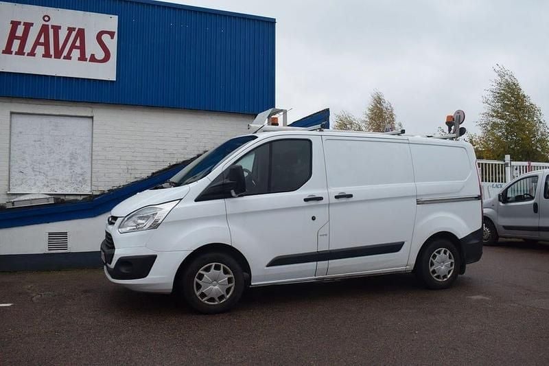Vit Begagnad 2015 Ford Transit Custom Van | 79 500 kr (Bra pris) - Bild 1/4