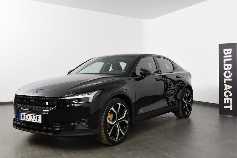 Svart Begagnad 2023 Polestar 2 Performance Sedan | 479 500 kr (Marknadspris) - Bild 1/4