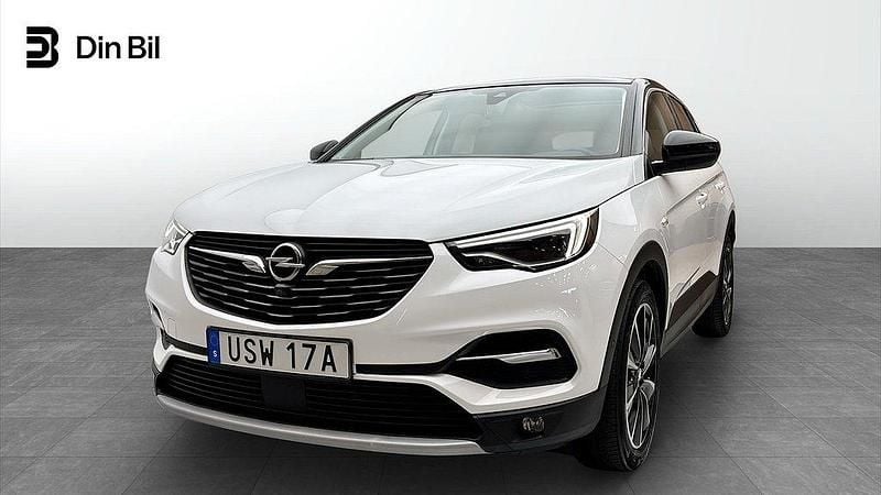 Vit Begagnad 2021 Opel Grandland X SUV | 199 000 kr (Superpris) - Bild 1/4