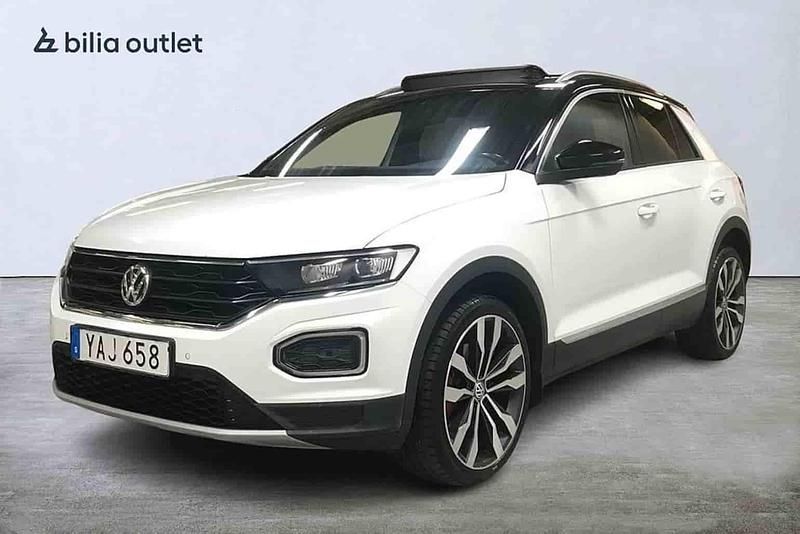 Vit Begagnad 2018 VW T-Roc SUV | 214 900 kr (Marknadspris) - Bild 1/1