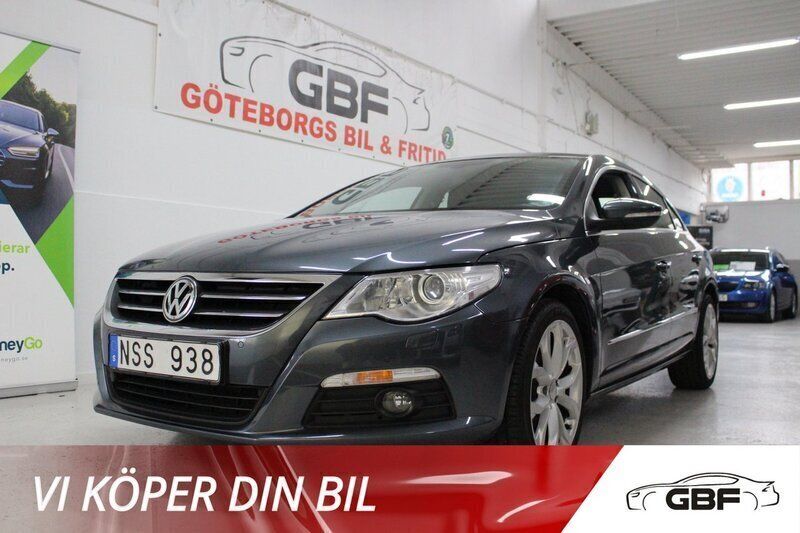 Mörkgrå (gråmet) Begagnad 2010 VW CC Highline Sedan | 109 000 kr (Marknadspris) - Bild 1/4