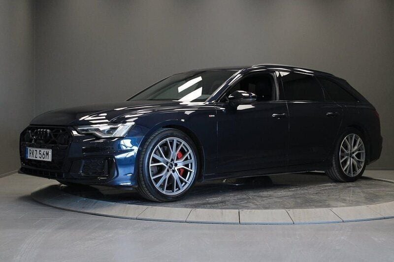 Blå Begagnad 2023 Audi A6 S-Line Kombi | 589 000 kr (Dyr) - Bild 1/4