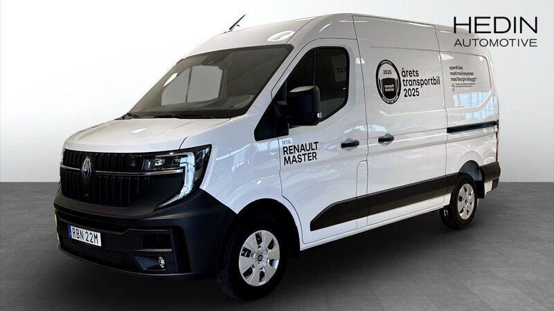 Vit (white) Ny 2024 Renault Master Van | 596 375 kr (Superpris) - Bild 1/4