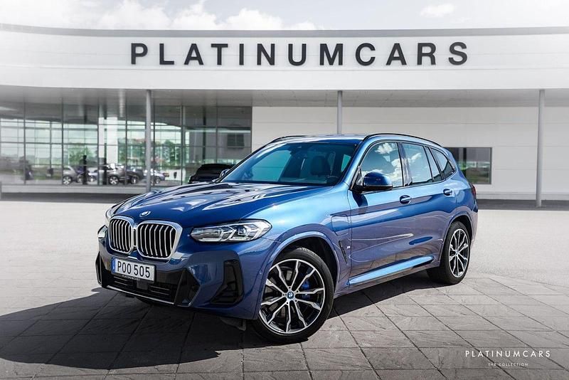 Blå Begagnad 2023 BMW X3 M Sport SUV | 549 000 kr (Marknadspris) - Bild 1/4