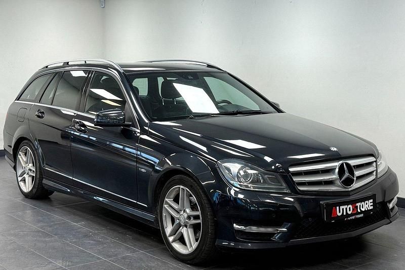 Svart Begagnad 2011 Mercedes C250 Avantgarde Kombi | 99 900 kr (Marknadspris) - Bild 1/4
