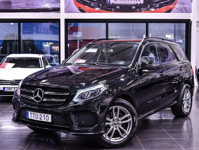 Svart Begagnad 2016 Mercedes GLE350 AMG line SUV | 259 900 kr (Marknadspris) - Bild 1/4