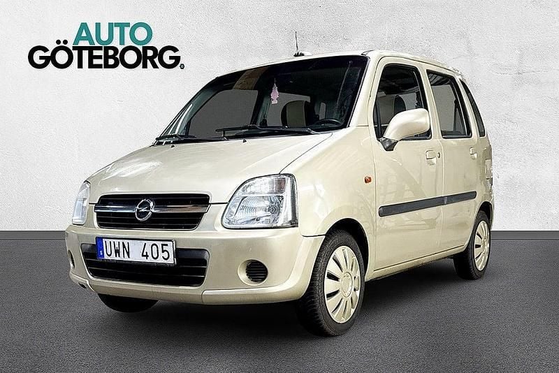Gul Begagnad 2004 Opel Agila Halvkombi | 17 900 kr - Bild 1/3