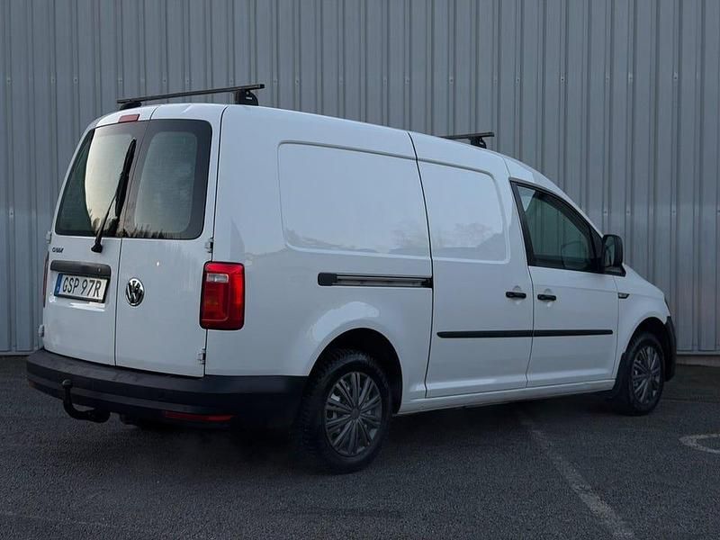 Begagnad VW Caddy Maxi 102 HK (75 kW) 2019 Vit Minibuss